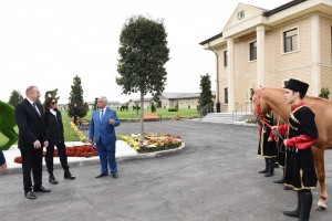 QARABAĞ ATÇILIQ KOMPLEKSİNİN AÇILIŞ MƏRASİMİ KEÇİRİLİB