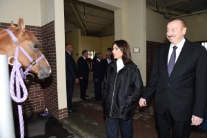 QARABAĞ ATÇILIQ KOMPLEKSİNİN AÇILIŞ MƏRASİMİ KEÇİRİLİB