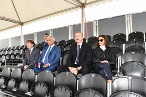 QARABAĞ ATÇILIQ KOMPLEKSİNİN AÇILIŞ MƏRASİMİ KEÇİRİLİB
