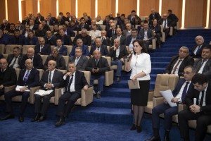 ŞƏKİDƏ TÜTÜNÇÜLÜK VƏ BARAMAÇILIĞIN İNKİŞAFI İLƏ BAĞLI 2019-CU İLDƏ QARŞIDA DURAN VƏZİFƏLƏRƏ HƏSR OLUNMUŞ RESPUBLİKA MÜŞAVİRƏSİ  KEÇİRİLİB
