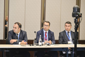 “Bakı İqlim Fəaliyyəti Həftəsi 2026” (BCAW2026) çərçivəsində "Fəaliyyətdə Harmoniya: İqlimə Dayanıqlı Kənd Təsərrüfatı naminə Əməkdaşlıq" mövzusunda yüksəksəviyyəli dəyirmi masa keçirilib