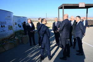 Zəngilanda dairəvi suvarma sistemlərinə və heyvandarlıq kompleksinə baxış keçirilib
