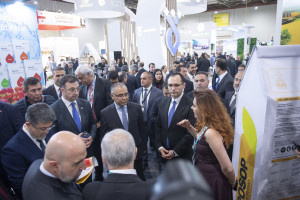 Türkiyə, Özbəkistan və Gürcüstanın kənd təsərrüfatı nazirləri “Caspian Agro 2026” sərgisini ziyarət ediblər