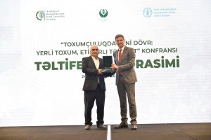 Toxumçuluqda yeni dövr: yerli toxum, etibarlı təminat mövzusunda konfrans keçirilib