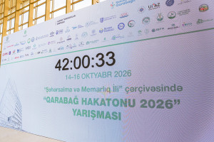 6-cı “Rebuild Garabagh” sərgisi çərçivəsində “Qarabağ Hakatonu 2026” yarışması keçirilir
