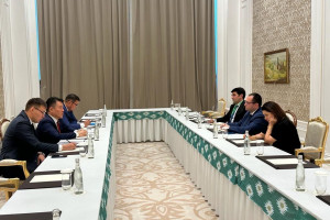 Nazir Məcnun Məmmədov Səmərqənddə ərzaq təhlükəsizliyi üzrə beynəlxalq konfrasda iştirak edib
