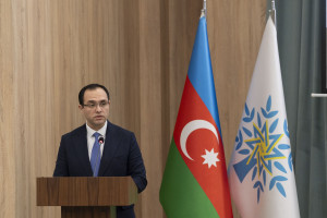 Kənd Təsərrüfatı Nazirliyində Ulu Öndər Heydər Əliyevin anadan olmasının 103 illiyinə həsr olunmuş tədbir keçirilib