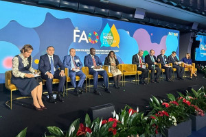 Nazir müavini Sarvan Cəfərov İtaliyada Ümumdünya Ərzaq Forumunda iştirak edib