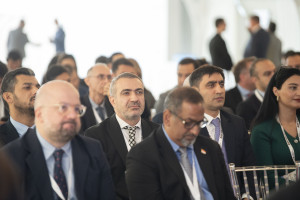 Nazir Məcnun Məmmədov “I Azərbaycan Beynəlxalq İnvestisiya Forumu” çərçivəsində keçirilən panel sessiyada çıxış edib