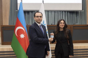 Kənd Təsərrüfatı Nazirliyində Ulu Öndər Heydər Əliyevin anadan olmasının 103 illiyinə həsr olunmuş tədbir keçirilib