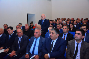 Ağstafada Dövlət Proqramının icrası ilə bağlı müşavirə keçirilib