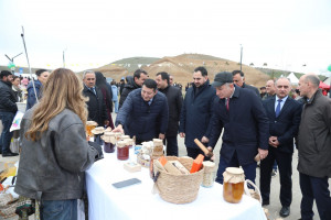 Cəbrayıl rayonunun Horovlu kəndində Novruz festivalı və sərgi-satış yarmarkası keçirilib
