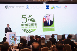 Bakıda V Aqrobiznesin İnkişafı Forumu keçirilib