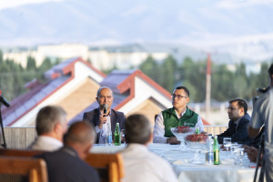 Göygöldə “Aqrar sahədə dövlətin dəstək mexanizmləri” mövzusunda panel müzakirələr keçirilib