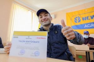 Kombayn mexanizatorlarına ödənişsiz təlimlər keçirilib