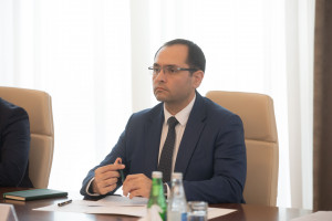 Nazir Məcnun Məmmədov Türkiyənin Dövlət Su İşləri İdarəsinin Baş direktor müavini ilə görüşüb