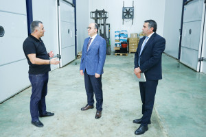 AKİA sədri Yalçın Camalov Şəmkirdə vətəndaşlarla görüşüb, təsərrüfatlara baş çəkib