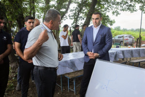 Astarada beynəlxalq ekspertin iştirakı ilə müasir suvarma sistemləri üzrə sahə görüşü keçirilib