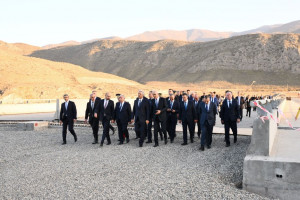 Zəngilan şəhərində Əlaqələndirmə Qərargahının 5 illik fəaliyyətinə həsr olunmuş iclas keçirilib