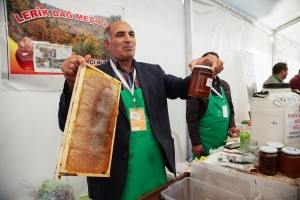 Ölkəmizdə fəaliyyət göstərən diplomatik korpus nümayəndələri bal yarmarkasını ziyarət ediblər