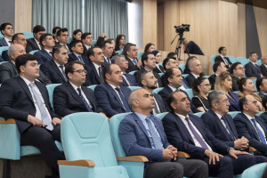 Kənd Təsərrüfatı Nazirliyində Ulu Öndər Heydər Əliyevin anadan olmasının 103 illiyinə həsr olunmuş tədbir keçirilib