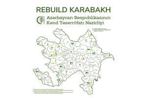 Kənd Təsərrüfatı Nazirliyi “Rebuild Karabakh” sərgisində təmsil olunur