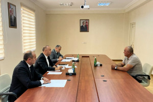 Kənd Təsərrüfatı Nazirliyinin Aparat rəhbəri Azad Cəfərli Göygöldə vətəndaşlarla görüşüb, təsərrüfatlara baş çəkib