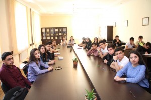 Niderlandlı ekspert Azərbaycan Dövlət Aqrar Universitetinin tələbələrinə seminar keçib
