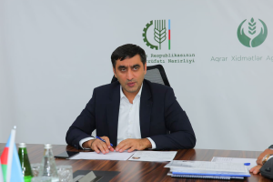 Kənd Təsərrüfatı Nazirliyi yanında Aqrar Xidmətlər Agentliyində (AXA) “Yay Təcrübə Proqramı”nda uğur qazanmış gənc mütəxəssislərlə görüş keçirilib