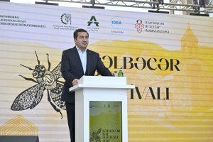 Kəlbəcərdə Bal Festivalı keçirilib
