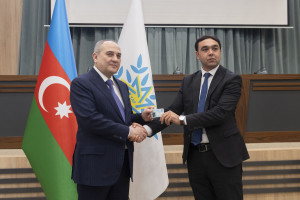 Kənd Təsərrüfatı Nazirliyində Ulu Öndər Heydər Əliyevin anadan olmasının 103 illiyinə həsr olunmuş tədbir keçirilib