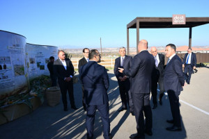 Zəngilanda dairəvi suvarma sistemlərinə və heyvandarlıq kompleksinə baxış keçirilib