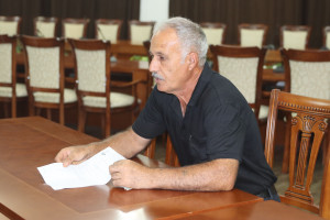 Elm, təhsil və insan resursları şöbəsinin müdiri Fərid Nəcəfov Xankəndidə vətəndaşlarla görüşüb