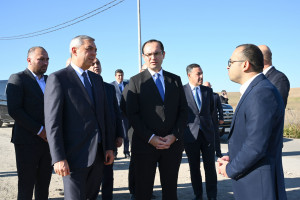 Zəngilanda dairəvi suvarma sistemlərinə və heyvandarlıq kompleksinə baxış keçirilib