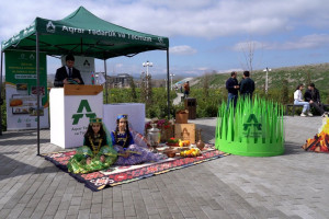 Cəbrayıl rayonunun Horovlu kəndində Novruz festivalı və sərgi-satış yarmarkası keçirilib