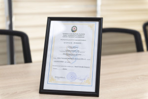 “İvanovka Aqropark”a qeydiyyat şəhadətnaməsi təqdim edilib