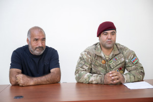 Nazir Məcnun Məmmədov Qobustanda vətəndaşlarla görüşüb