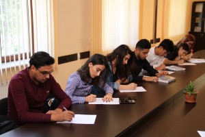 Niderlandlı ekspert Azərbaycan Dövlət Aqrar Universitetinin tələbələrinə seminar keçib