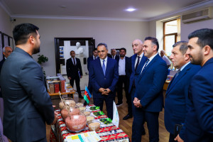 Goranboyda “Aqrar sahədə dövlət dəstəyi mexanizmləri” mövzusunda panel müzakirəsi keçirilib