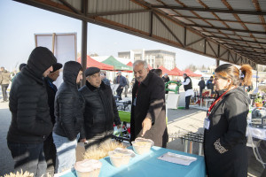 Yevlaxda Aqrar Biznes Festivalı və kredit yarmarkası keçirilib