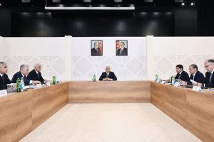 Zəngilan şəhərində Əlaqələndirmə Qərargahının 5 illik fəaliyyətinə həsr olunmuş iclas keçirilib