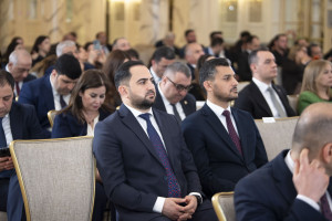 Nazir Məcnun Məmmədov Azərbaycan-Latviya biznes forumunda çıxış edib