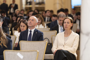 Nazir Məcnun Məmmədov Azərbaycan-Latviya biznes forumunda çıxış edib