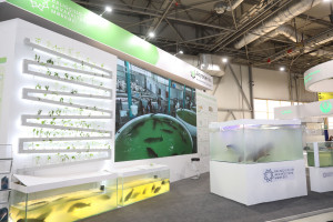 Prezident köməkçiləri Şahmar Mövsümov və Xalid Əhədov “Caspian Agro 2026” və “InterFood Azerbaijan” sərgiləri ilə tanış olublar