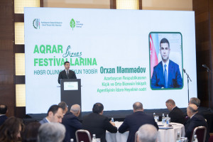 Aqrar Biznes Festivallarının yekununa həsr olunmuş tədbir keçirilib