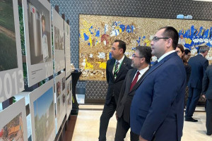 Nazir Məcnun Məmmədov Səmərqənddə ərzaq təhlükəsizliyi üzrə beynəlxalq konfrasda iştirak edib