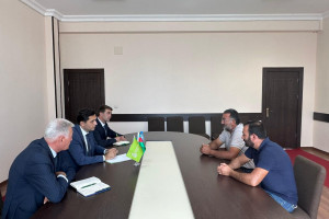 Aqrar Sığorta Fondunun sədri Fuad Sadıqov Şərurda vətəndaşlarla görüşüb, təsərrüfatlara baş çəkib