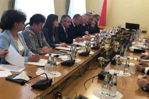 Azərbaycan nümayəndə heyəti Minskə səfər edib