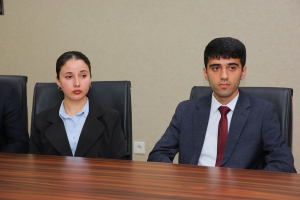 Kənd Təsərrüfatı Nazirliyi yanında Aqrar Xidmətlər Agentliyində (AXA) “Yay Təcrübə Proqramı”nda uğur qazanmış gənc mütəxəssislərlə görüş keçirilib