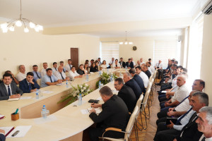 Zaqatala rayonunda Dövlət Proqramının icrası ilə bağlı müşavirə keçirilib